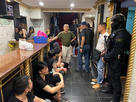 Police arrest 16 foreigners in raid of hotel penthouse used for .